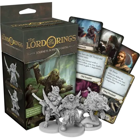 The Lord of the Rings: Journeys in Middle-earth - Villains of Eriador Figure Pack - разширение за настолна игра,FFGJME04