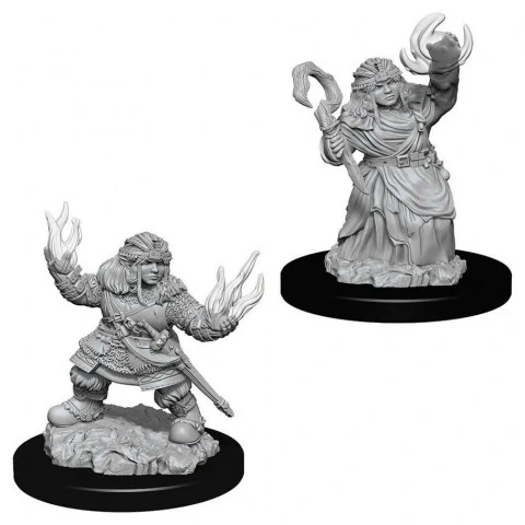 Pathfinder Battles Deep Cuts Unpainted Miniatures: Wave 7 Female Dwarf Summoner,RPG (D&D и др.) / D&D Миниатюри