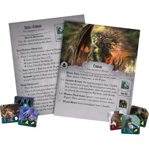 Arkham Horror: Final Hour (2019) - настолна игра,FFGAFH01
