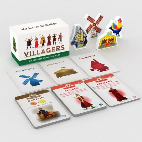 Villagers: Kickstarter Expansion Pack - експанжън за настолна игра,SIF00031