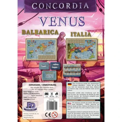 Concordia: Balearica / Italia Expansion (2019) - разширение за настолна игра,PDV9725