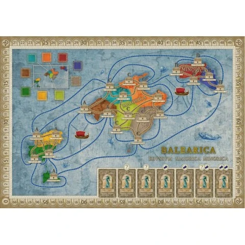 Concordia: Balearica / Italia Expansion (2019) - разширение за настолна игра,PDV9725