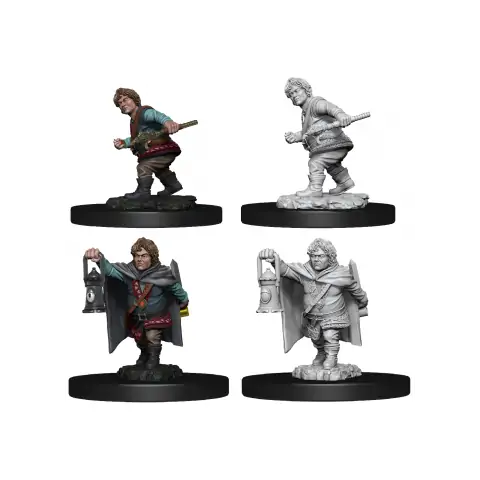 Dungeons & Dragons Nolzur`s Marvelous Unpainted Miniatures: Wave 11 Male Halfling Rogue,RPG (D&D и др.) / D&D Миниатюри