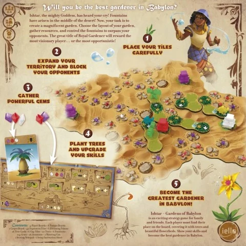 Ishtar: Gardens of Babylon (2019) - настолна игра,IEL51620