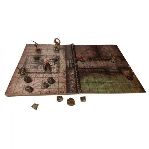 Loke Battle Mats: The Big Book of Battle Mats I Revised (12x8", A4, 60 pages ),RPG (D&D и др.) / D&D аксесоари