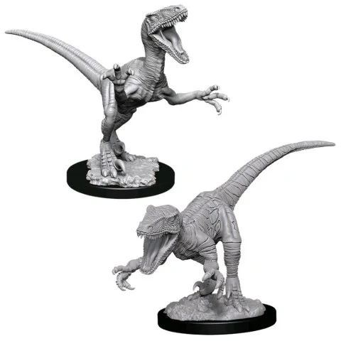WizKids Deep Cuts Unpainted Miniatures: Wave 11 Raptors,RPG (D&D и др.) / D&D Миниатюри