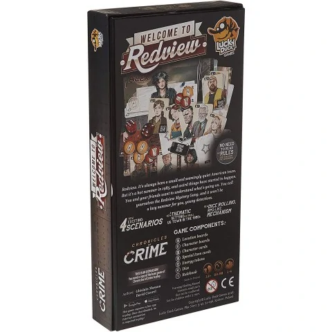Chronicles of Crime: Welcome to Redview Expansion (2018) - разширение за настолна игра,LKY038