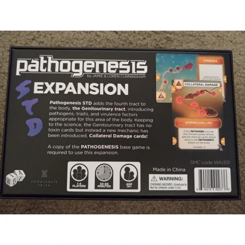 Pathogenesis: STD Expansion (2019) - разширение за настолна игра,WAI301