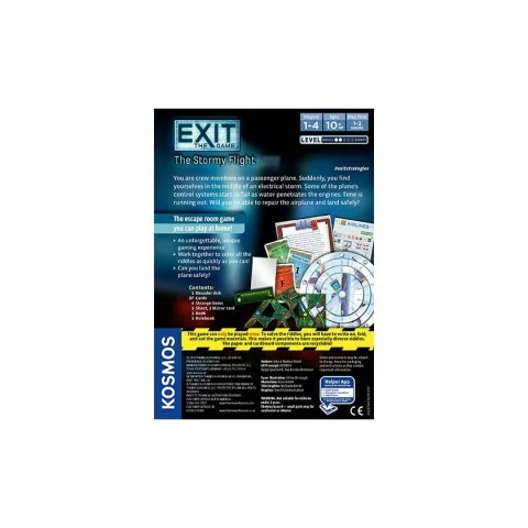 Exit: The Game - The Stormy Flight (2019)  - "escape room" настолна игра,TAK692874