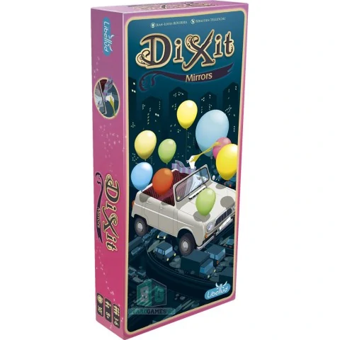 Dixit 10: Mirrors (2020) - разширение за настолна игра Диксит,ASMDIX12EN-LIB03011