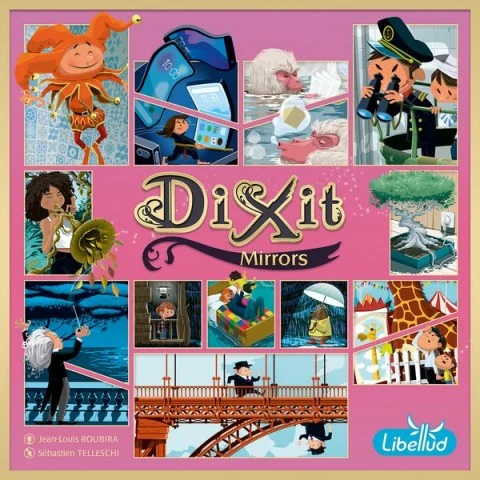 Dixit 10: Mirrors (2020) - разширение за настолна игра Диксит,ASMDIX12EN-LIB03011
