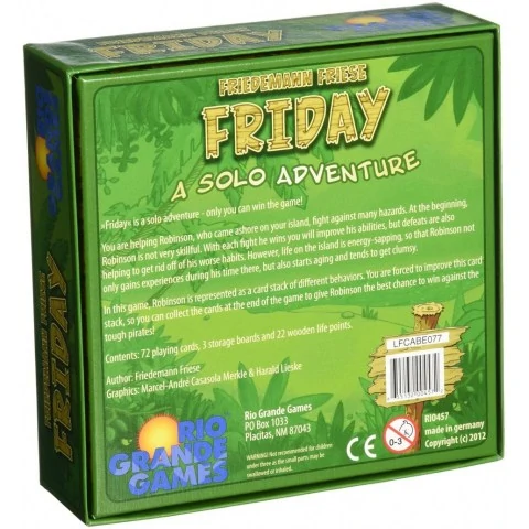 Friday (2011) - соло настолна игра,Rio457