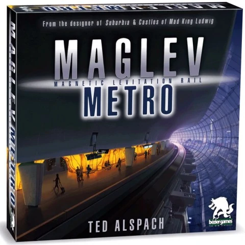 Maglev Metro (2020) - настолна игра,BEZMAGM