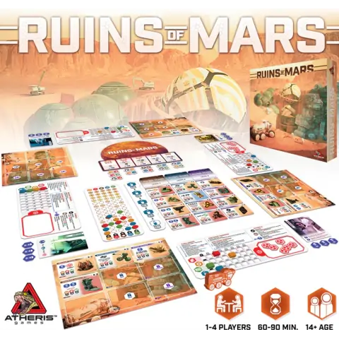 Ruins of Mars (2020) - настолна игра,ATH2020