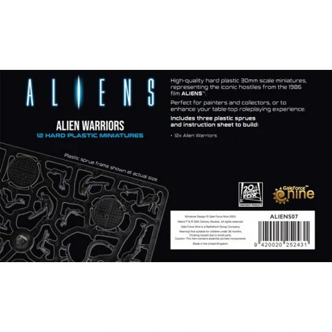 Aliens Board Game: Alien Warriors Miniatures (2021),GF9ALIEN07