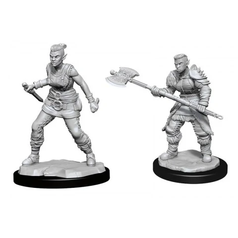 Dungeons & Dragons Nolzur`s Marvelous Miniatures: Wave 13 Female Orc Barbarian,RPG (D&D и др.) / D&D Миниатюри
