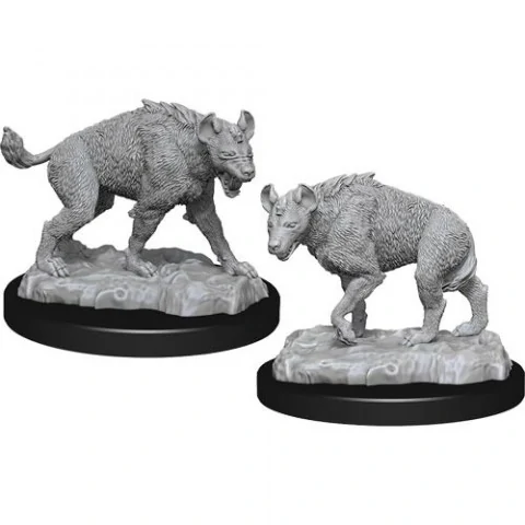 Dungeons & Dragons Nolzur`s Marvelous Unpainted Miniatures: Wave 14 Hyenas,RPG (D&D и др.) / D&D Миниатюри