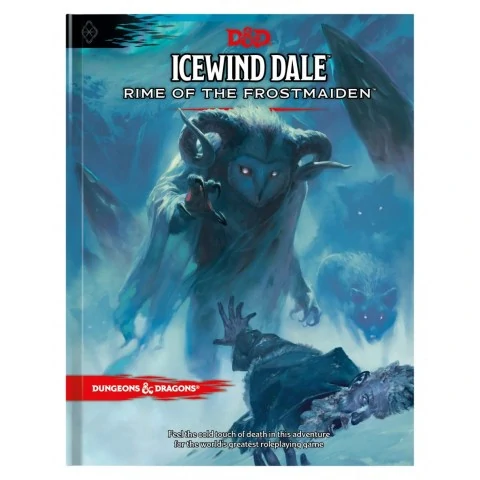 Dungeons & Dragons RPG 5th Edition: D&D Icewind Dale: Rime of the Frostmaiden HC (D&D Adventure Book Level 1-12),RPG (D&D и др.) / D&D 5E Книги / D&D 5E приключения