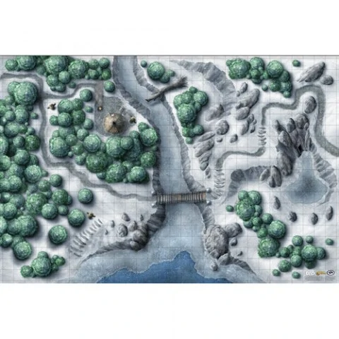Dungeons & Dragons RPG 5th Edition: Icewind Dale Encounter Map Set (2 maps),RPG (D&D и др.) / D&D аксесоари