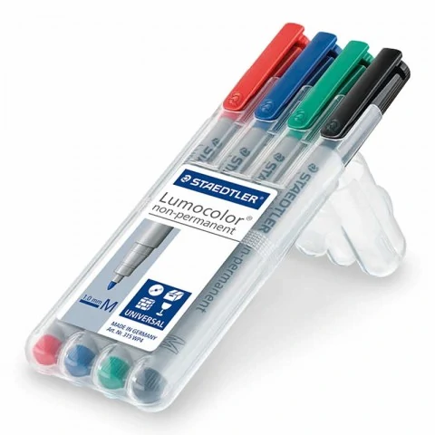 Комплект маркери за дъска Staedtler Lumocolor Non-Permanent Wet Erase Marker Set,RPG (D&D и др.) / D&D аксесоари