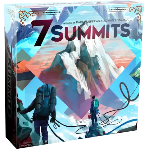 7 Summits (2021) - настолна игра,DWG7SUM