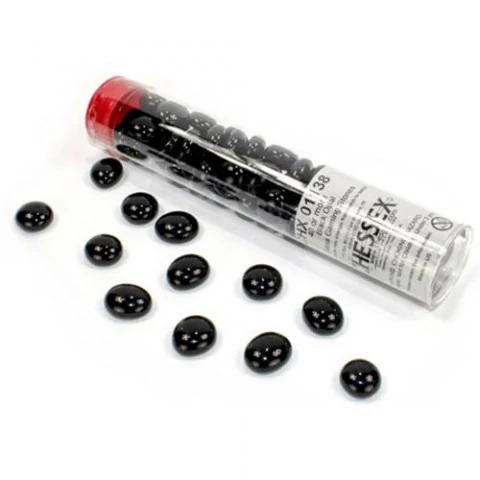 Chessex: Black Glass Gaming Stones (40) вХоби продукти