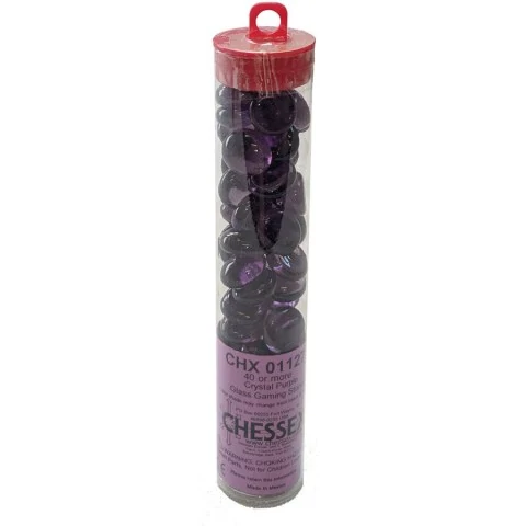 Chessex: Violet Gaming Stones (40) вХоби продукти