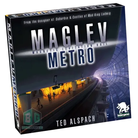 Maglev Metro (2020) - настолна игра,BEZMAGM
