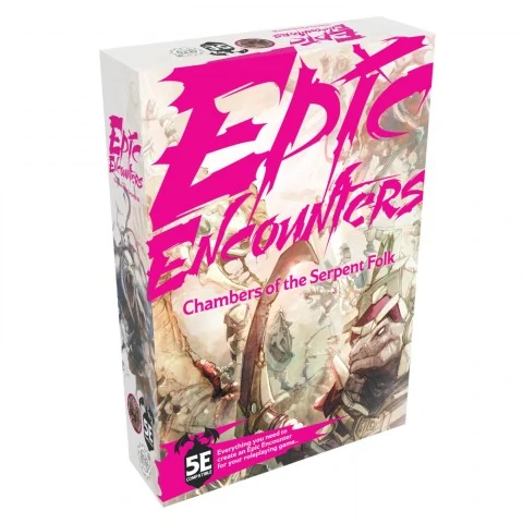 Epic Encounters: Chamber of the Serpent Folk (D&D 5E Compatible),RPG (D&D и др.) / D&D Миниатюри