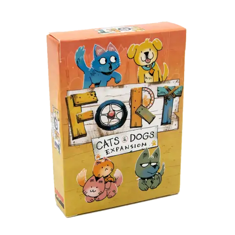 Fort: Cats & Dogs Expansion (2021) - разширение за настолна игра, LED02001