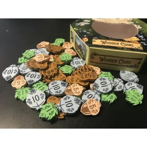 Honey Buzz: Deluxe Wooden Coins (2021),ECG015