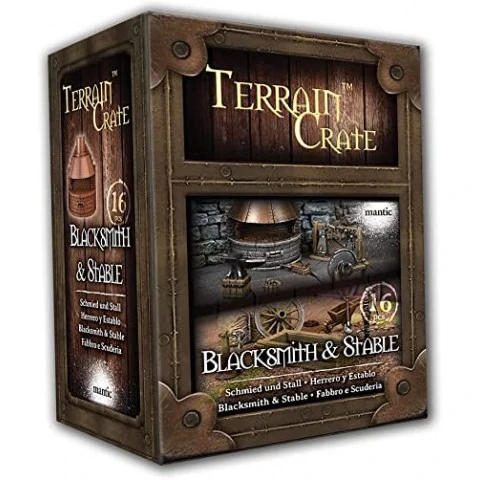 Mantic Games: Terrain Crate - Blacksmith & Stable,RPG (D&D и др.) / D&D / Pathfinder терен / карти
