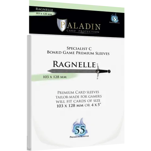 Paladin Sleeves - Ragnelle Premium Specialist C (103x128mm) 55 Pack, 90 Microns вДруги размери