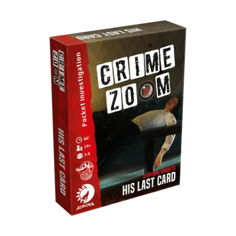 Crime Zoom: His Last Card (2020) - детективска настолна игра,LKYCRZR01EN