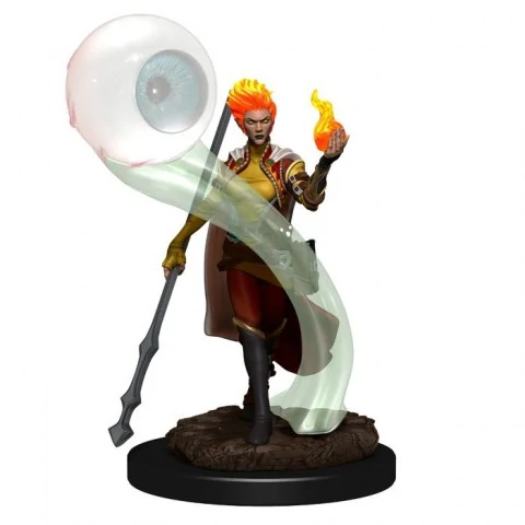 Dungeons & Dragons Fantasy Miniatures: Icons of the Realms Premium Figures - Female Fire Genasi Wizard,RPG (D&D и др.) / D&D Миниатюри / Icons of the Realms