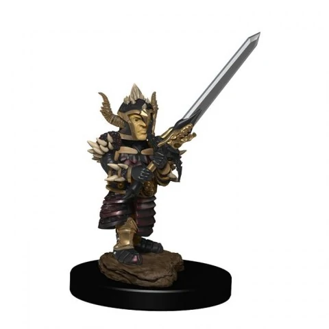 Dungeons & Dragons Fantasy Miniatures: Icons of the Realms Premium Figures - Male Halfling Fighter,RPG (D&D и др.) / D&D Миниатюри / Icons of the Realms