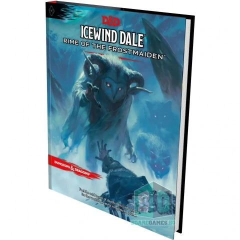 Dungeons & Dragons RPG 5th Edition: D&D Icewind Dale: Rime of the Frostmaiden HC (D&D Adventure Book Level 1-12),RPG (D&D и др.) / D&D 5E Книги / D&D 5E приключения