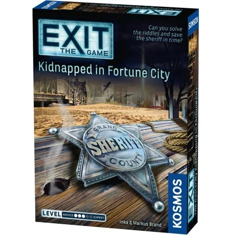 Exit: The Game - Kidnapped in Fortune City (2021) - "escape room" настолна игра,KOS692861