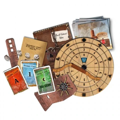 Exit: The Game - Kidnapped in Fortune City (2021) - "escape room" настолна игра,KOS692861