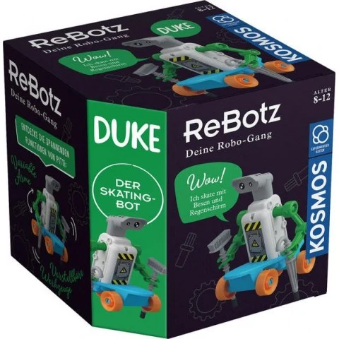 Rebotz: Duke the Skating Robot (German Edition) вобразователни