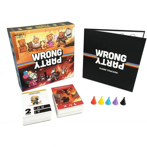 Wrong Party (2021) - настолна игра от създателите на Unstable Unicorns,TEE5364WPBSG1