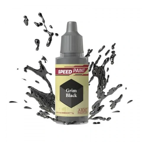 Army Painter Speedpaint - Grim Black (18ml)  WP2001