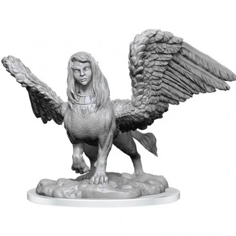 Dungeons & Dragons Critical Role Unpainted Miniatures: Wave 3 Female Sphinx,RPG (D&D и др.) / D&D Миниатюри