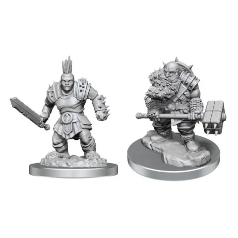 Dungeons & Dragons Nolzur's Marvelous Unpainted Minis: Wave 18 Duergar Fighters,RPG (D&D и др.) / D&D Миниатюри