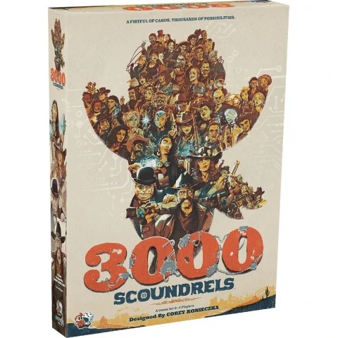 3000 Scoundrels (2022) - настолна игра,UG03