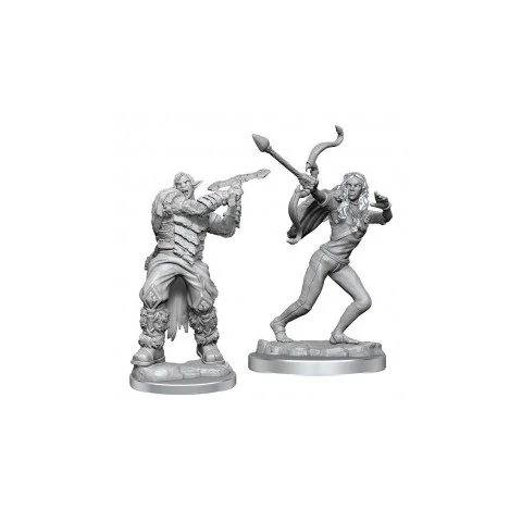 Critical Role Unpainted Miniatures: Wave 4 Ashari Stoneguard & Ashari Skydancer,RPG (D&D и др.) / D&D Миниатюри