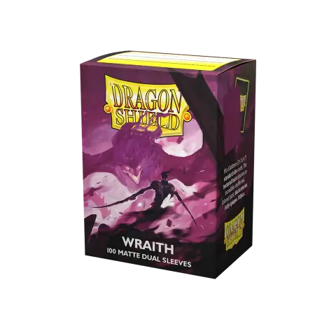 Dragon Shield Standard Sleeves - Non-glare Dual Matte Wraith (Purple) - матови протектори за карти (лилави) 100 бр. вАксесоари Dragon Shield