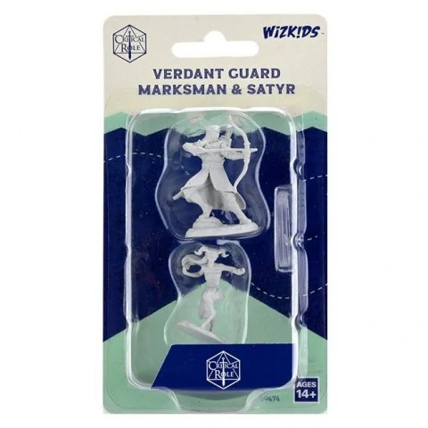 Dungeons & Dragons Critical Role Unpainted Miniatures: Wave 2 Verdant Guard Marksman & Satyr,RPG (D&D и др.) / D&D Миниатюри