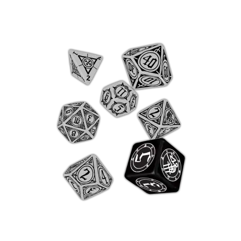Комплект D&D зарове: Hellboy: The RPG - Polyhedral 7-Die Set,RPG (D&D и др.) / D&D Зарове