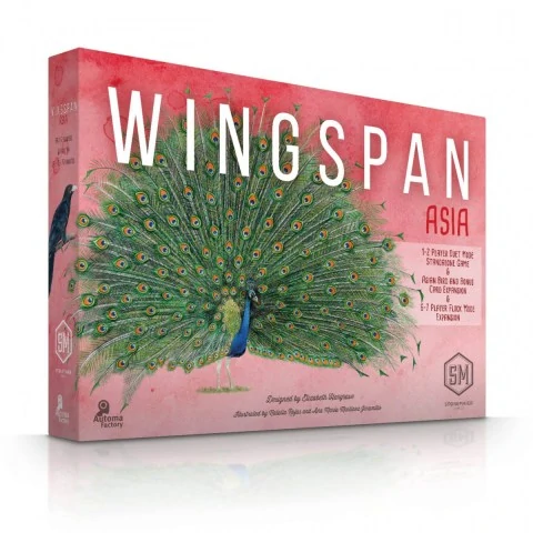 Wingspan Asia 2-Player Stand-Alone and  Expansion (2022) - настолна игра и разширение за Wingspan,STM906